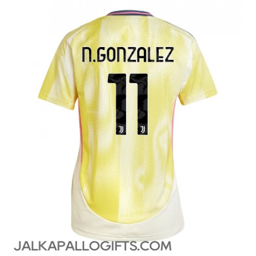 Juventus Nicolas Gonzalez #11 Vieraspaita Naiset 2024-25 Lyhythihainen